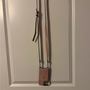 Bandolier Pink and Black iPhone 11 Pro Case with Strap